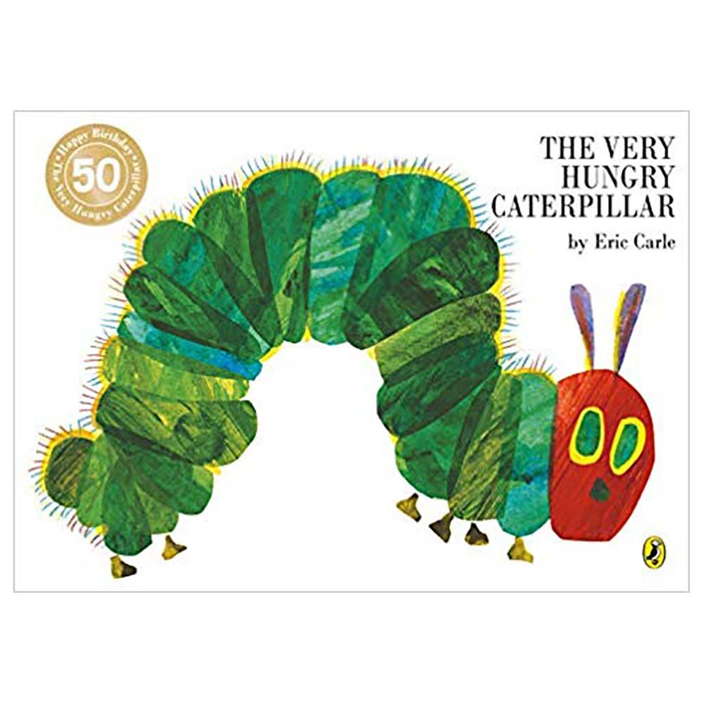 كتاب الأطفال The Very Hungry Caterpillar غلاف ورقي