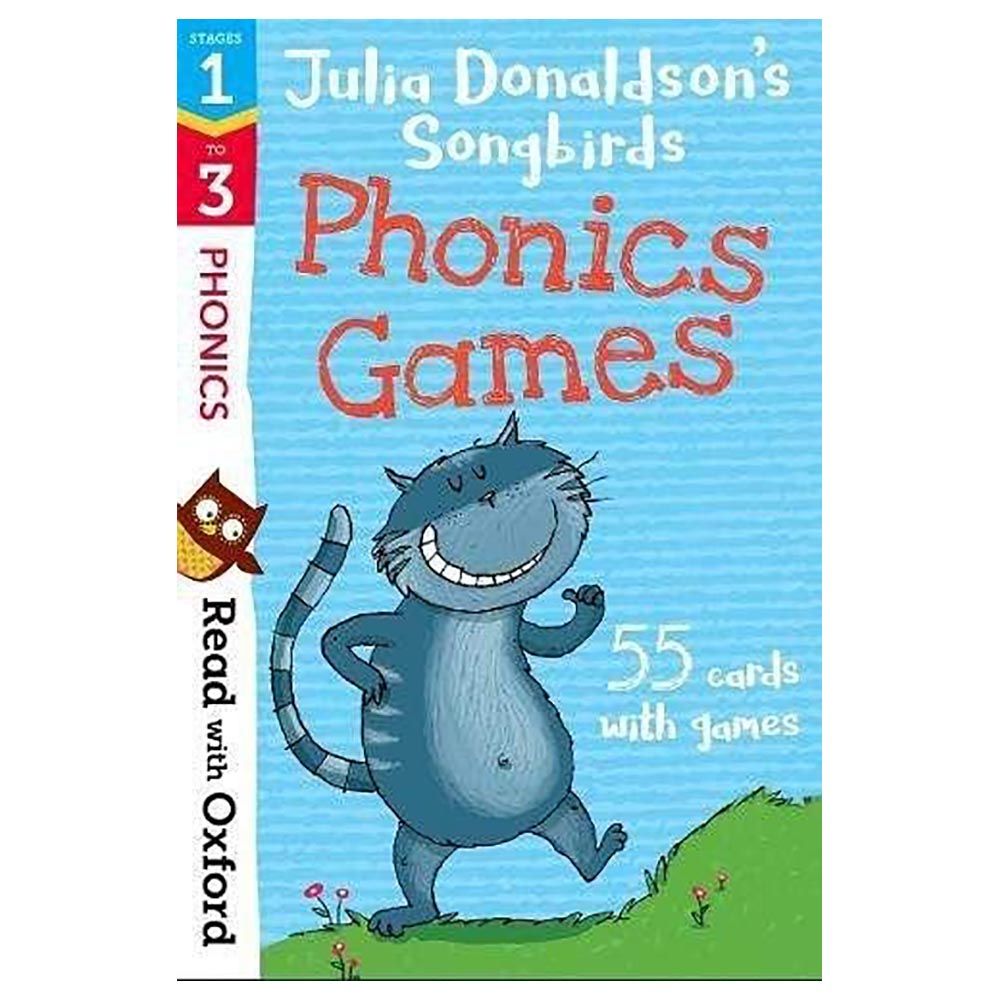 البطاقات التعليمية "Read With Oxford Julia Donaldson s Songbirds"