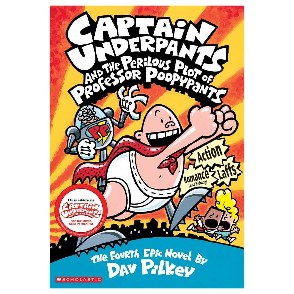 Captain Underpants & Perilous Plot Of Professor Poopypants