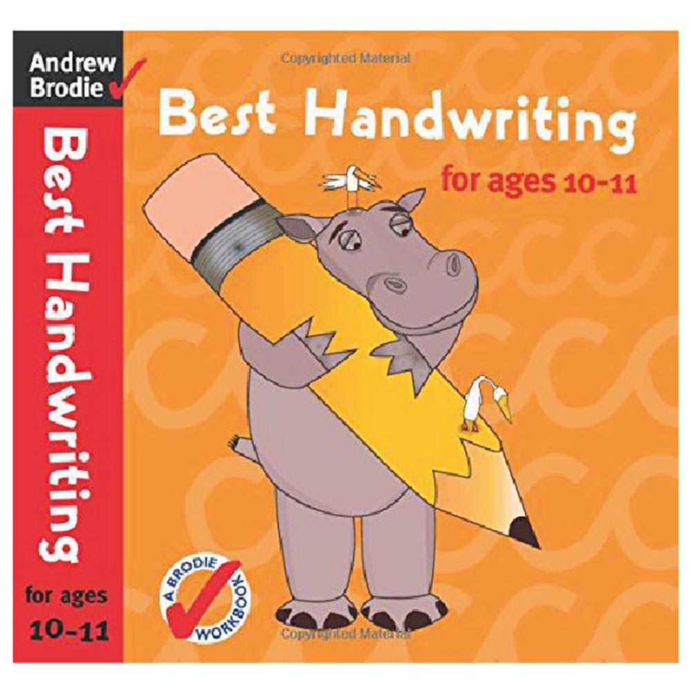 كتاب Best Handwriting For Ages 10-11