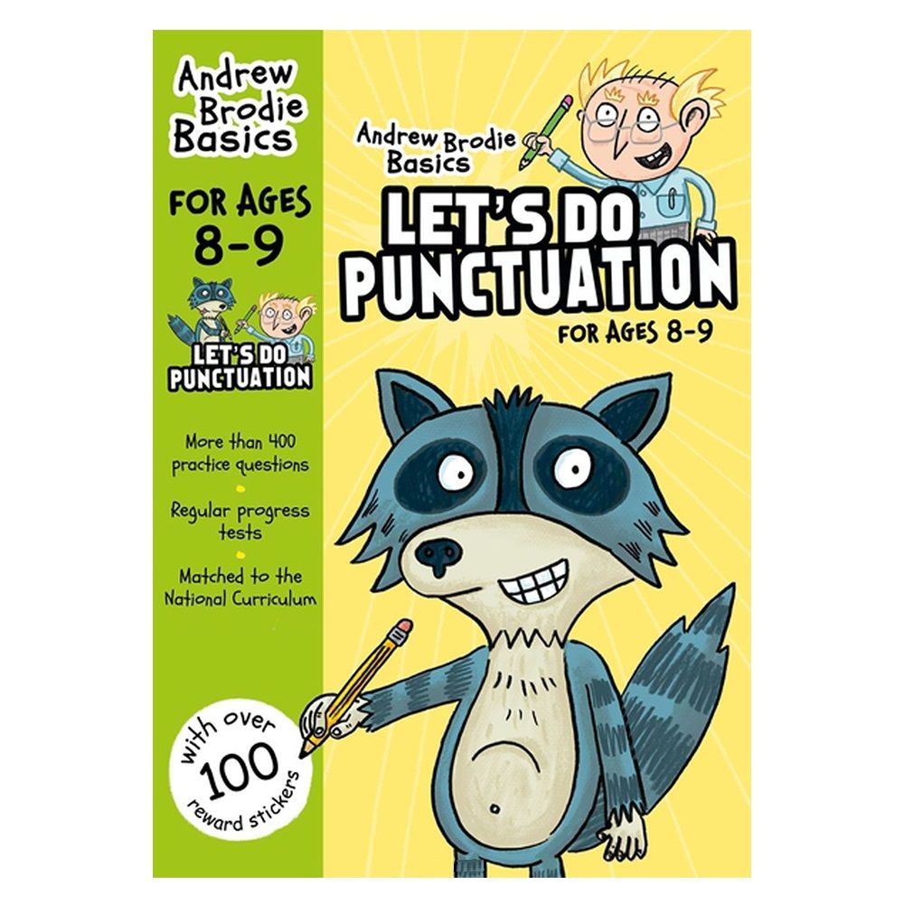 كتاب آندرو برودي التعليمي "Let's Do Punctuation"، 8-9 سنوات