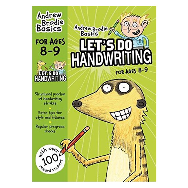 الكتاب التعليمي آندرو برودي "Let's Do Handwriting"، 8-9 سنوات