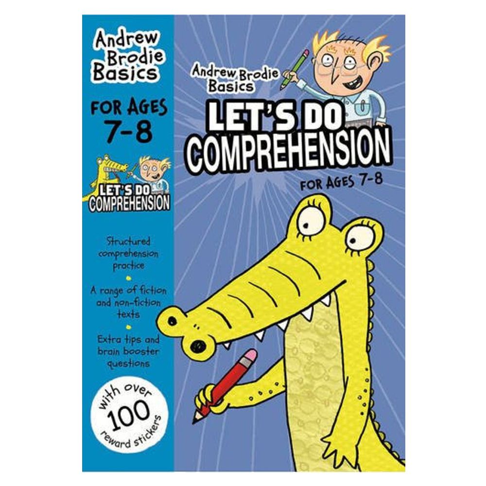 الكتاب التعليمي "Let's Do Comprehension"، 7-8 سنوات