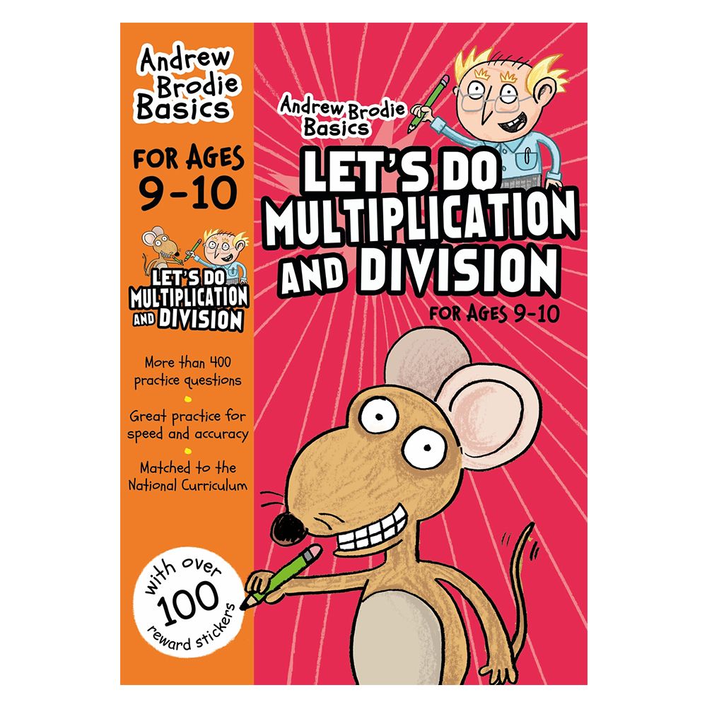 كتاب آندرو برودي التعليمي "Let's Do Multiplication and Division"، 9-10 سنوات