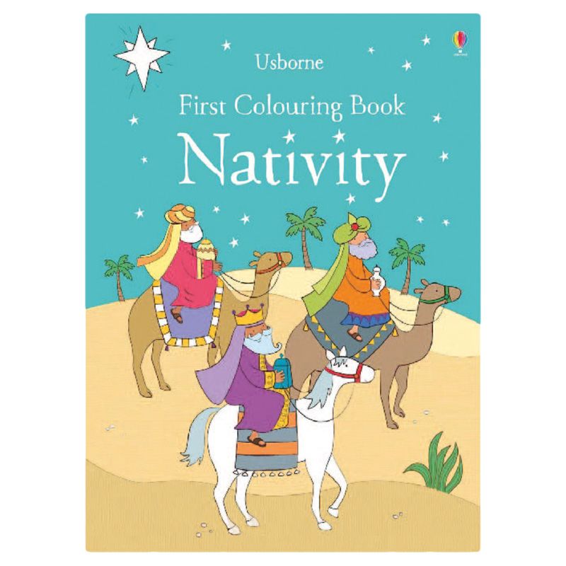 First Coloring Book Nativity