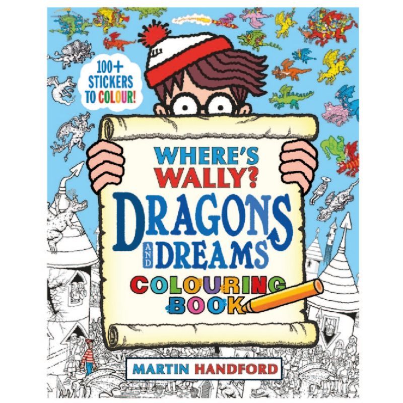 كتاب تلوين Where's Wally? Dragons And Dreams