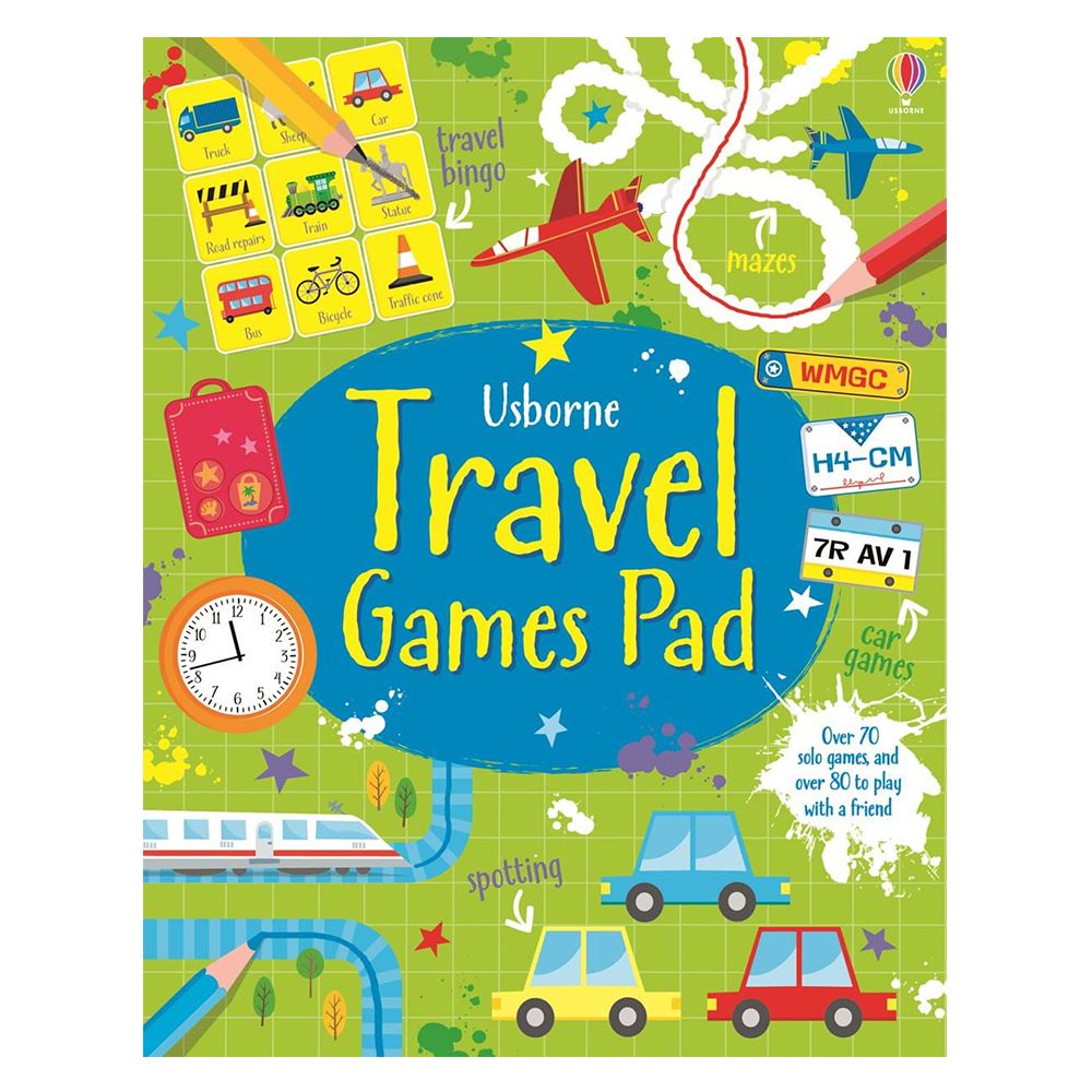 Usborne Books - Travel Games Pad