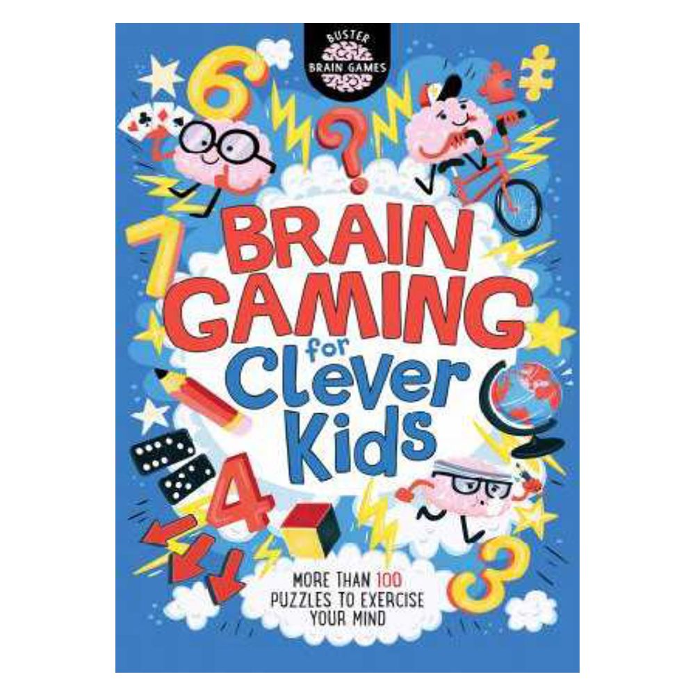 كتاب الأطفال "Brain Gaming for Clever Kids"