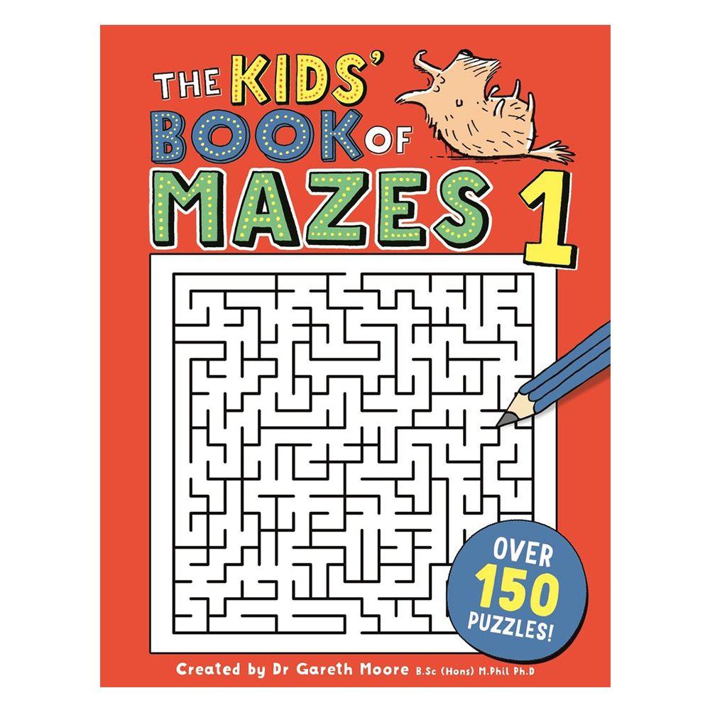 دفتر المتاهات "The Kids Book of Mazes 1"