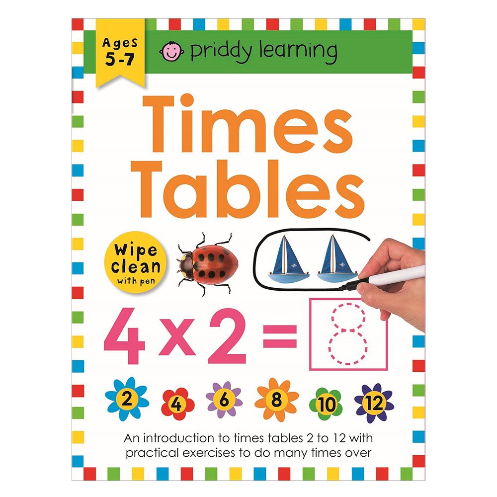 Priddy Books - Times Tables: Wipe Clean