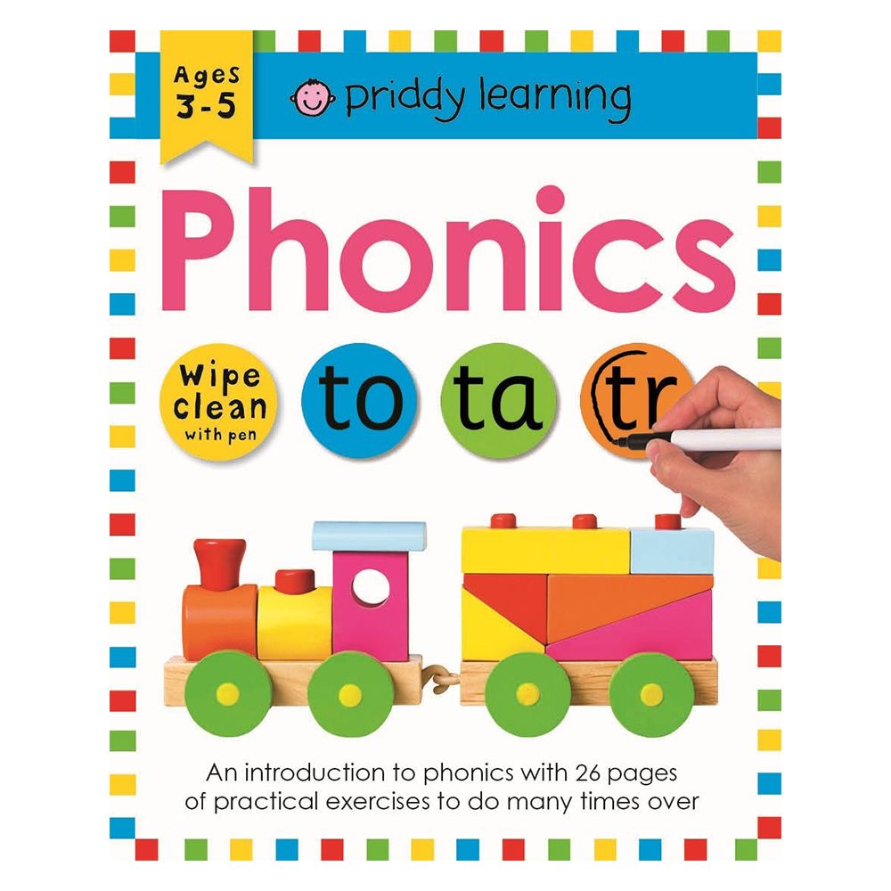 Priddy Books - Phonics: Wipe Clean