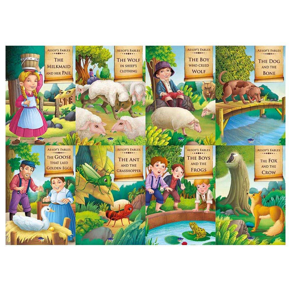 Aesop's Fables - 8 Books