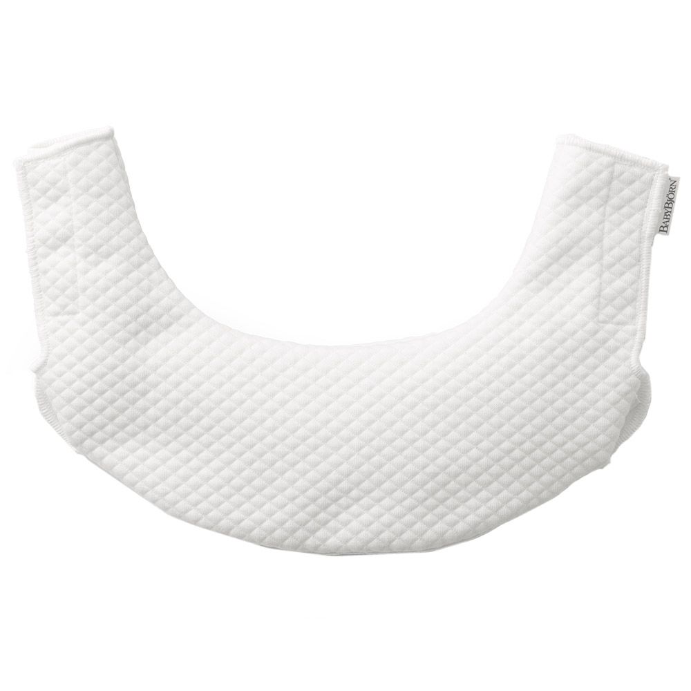 BABYBJORN - Tencel Teething Bib for Baby Carrier One - White