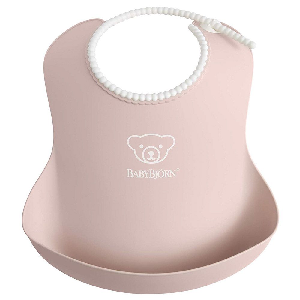 BABYBJORN - Baby Bib - Powder Pink