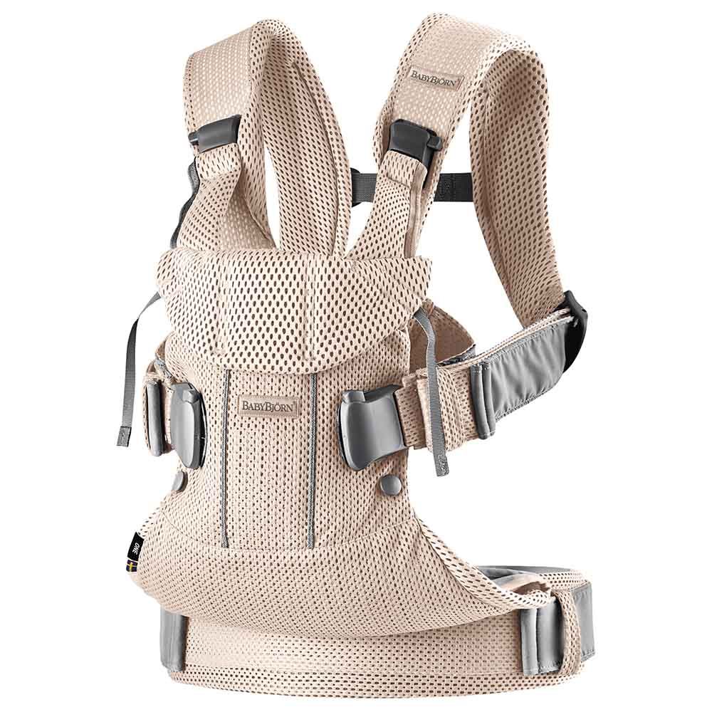 BABYBJORN - Baby 3D Mesh Carrier One Air - Pearly Pink