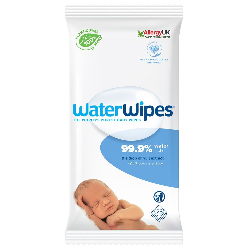 Waterwipes - Original Plastic Free Wet Wipes - 28pcs