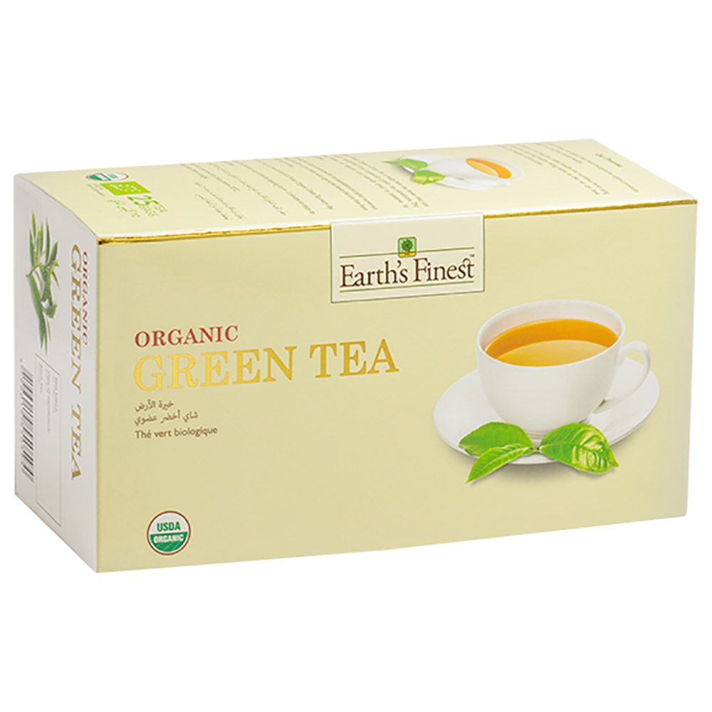 Earth's Finest - Organic Green Tea (25 bags) 37.5g