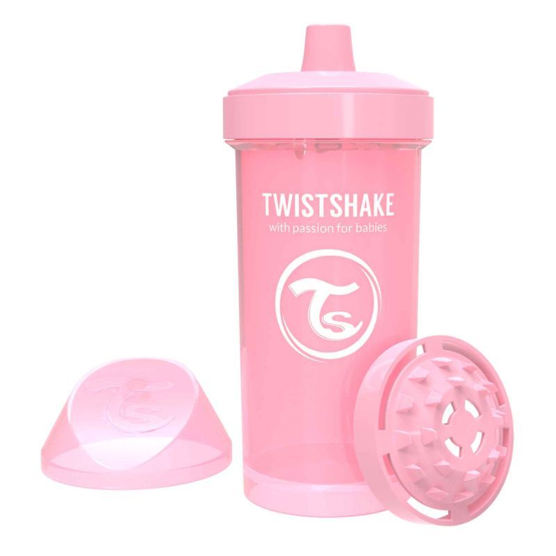 Twistshake - Kid Cup 360ml 12+m - Pastel Pink