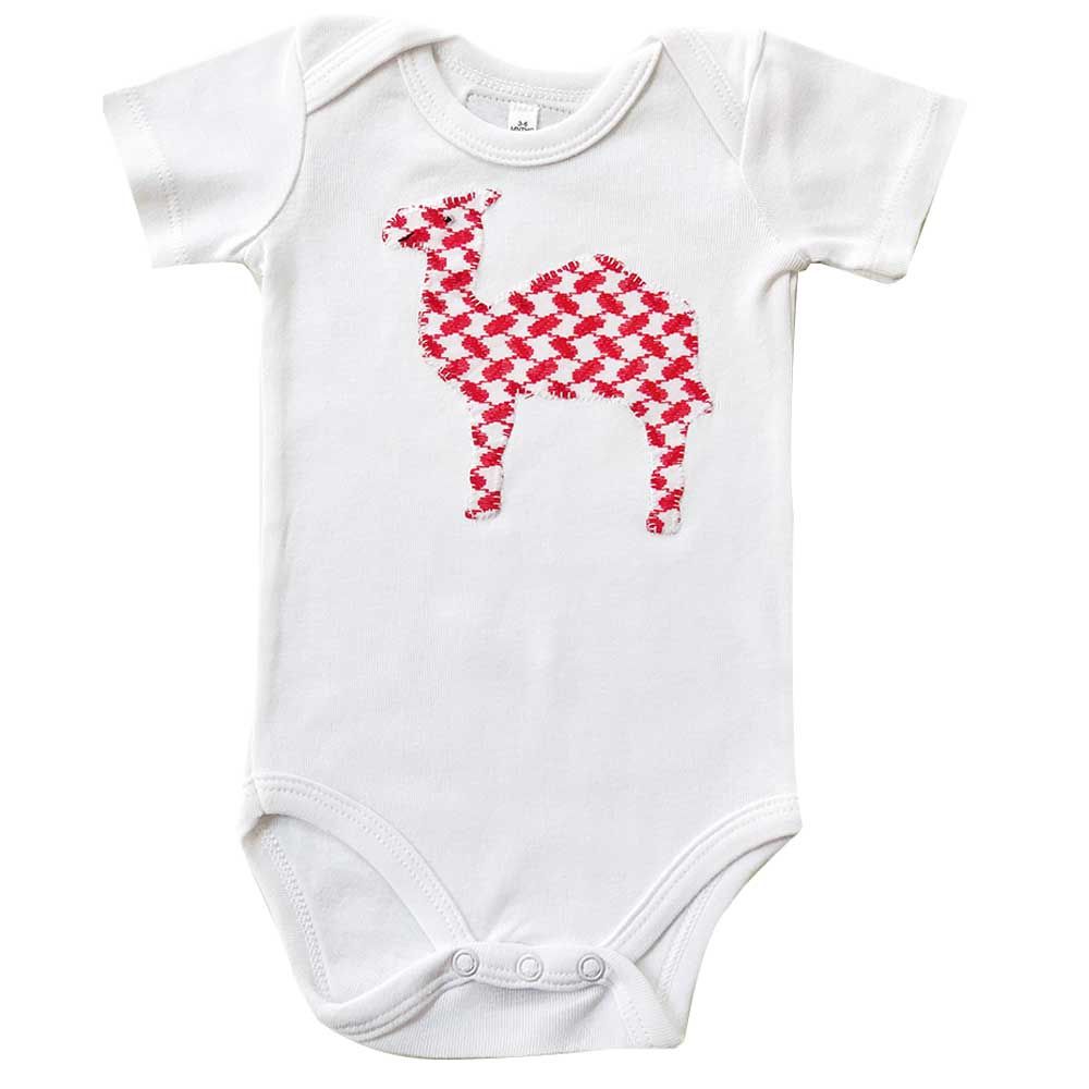 baa baa black SHEEP - Quirky Camel Onesie - Red