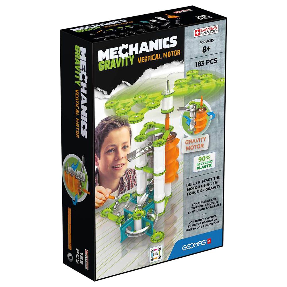 Geomag - Mechanics Gravity Recycled Vertical Motor 183pcs