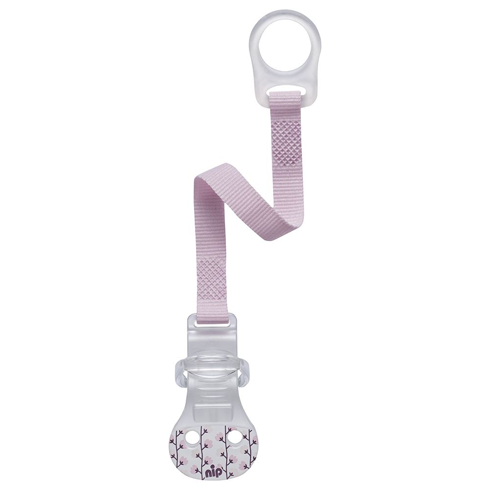 Nip - Soother With Ring - Pink