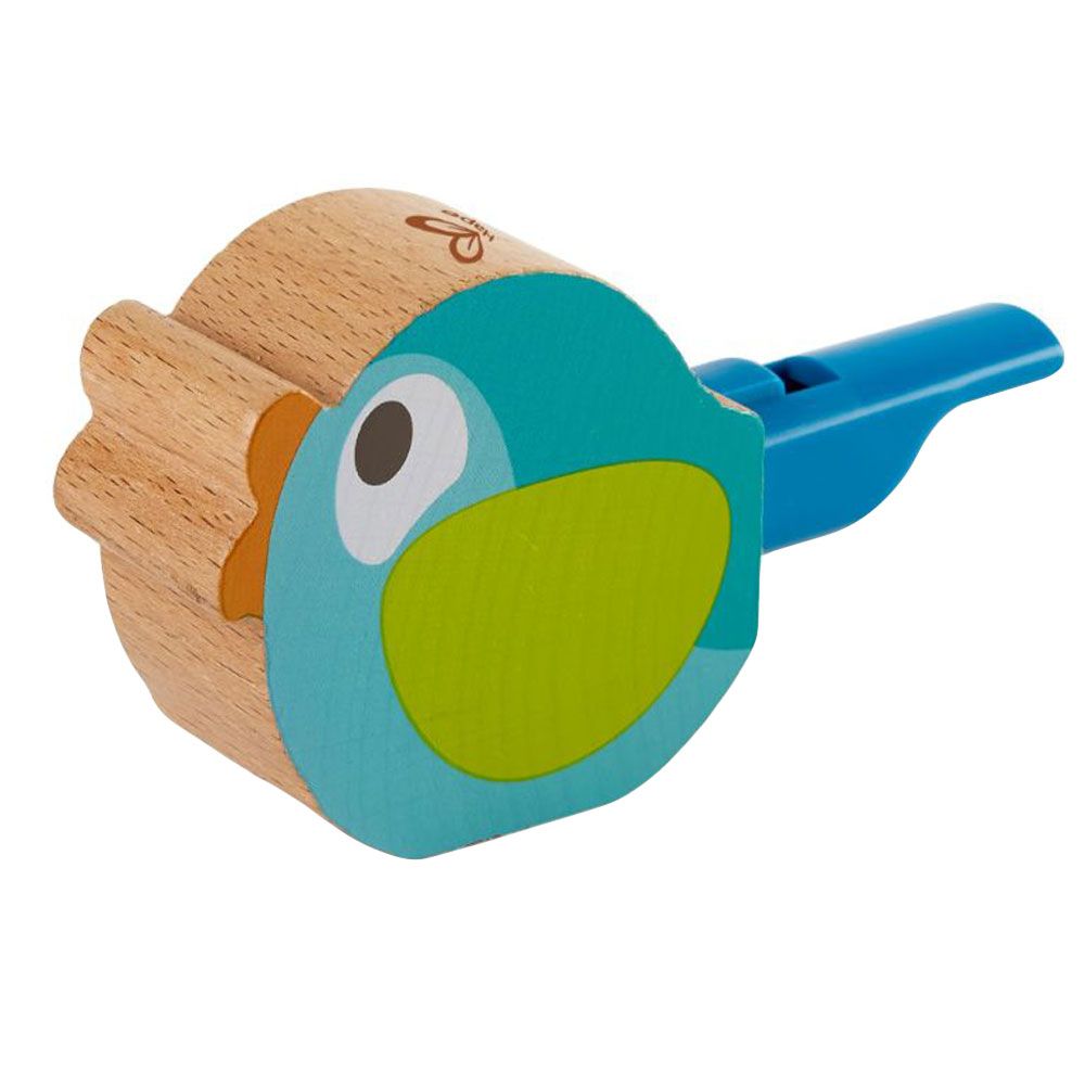 Hape - Turquoise Bird-Call Whistle