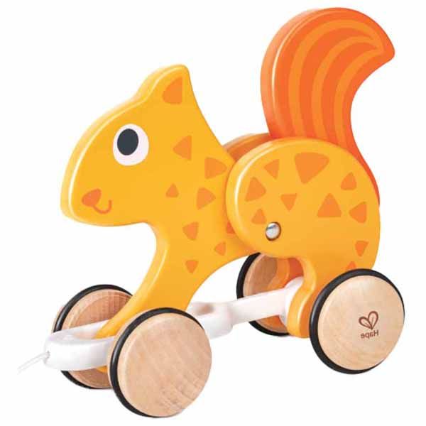 Hape - Squirrel Pull Along Toy