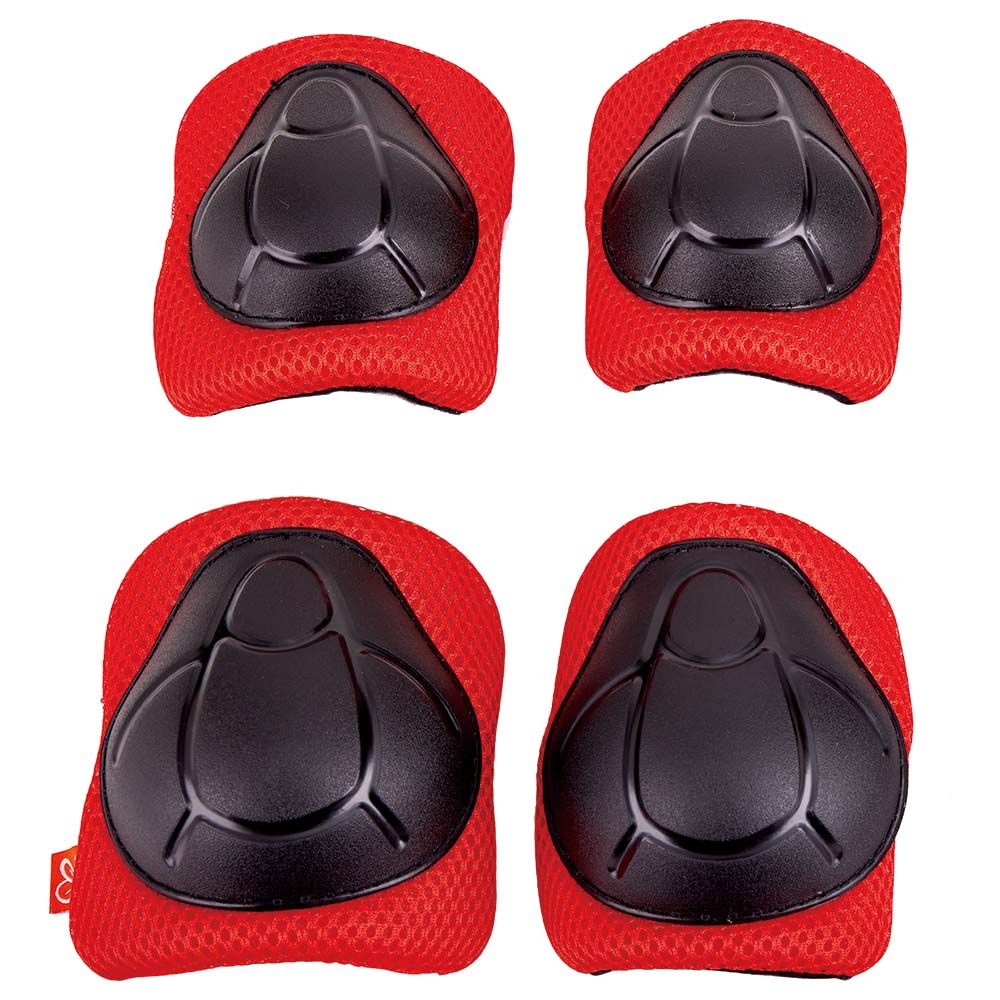 Hape - Adventurer Knee & Elbow Pads 4pcs - Red