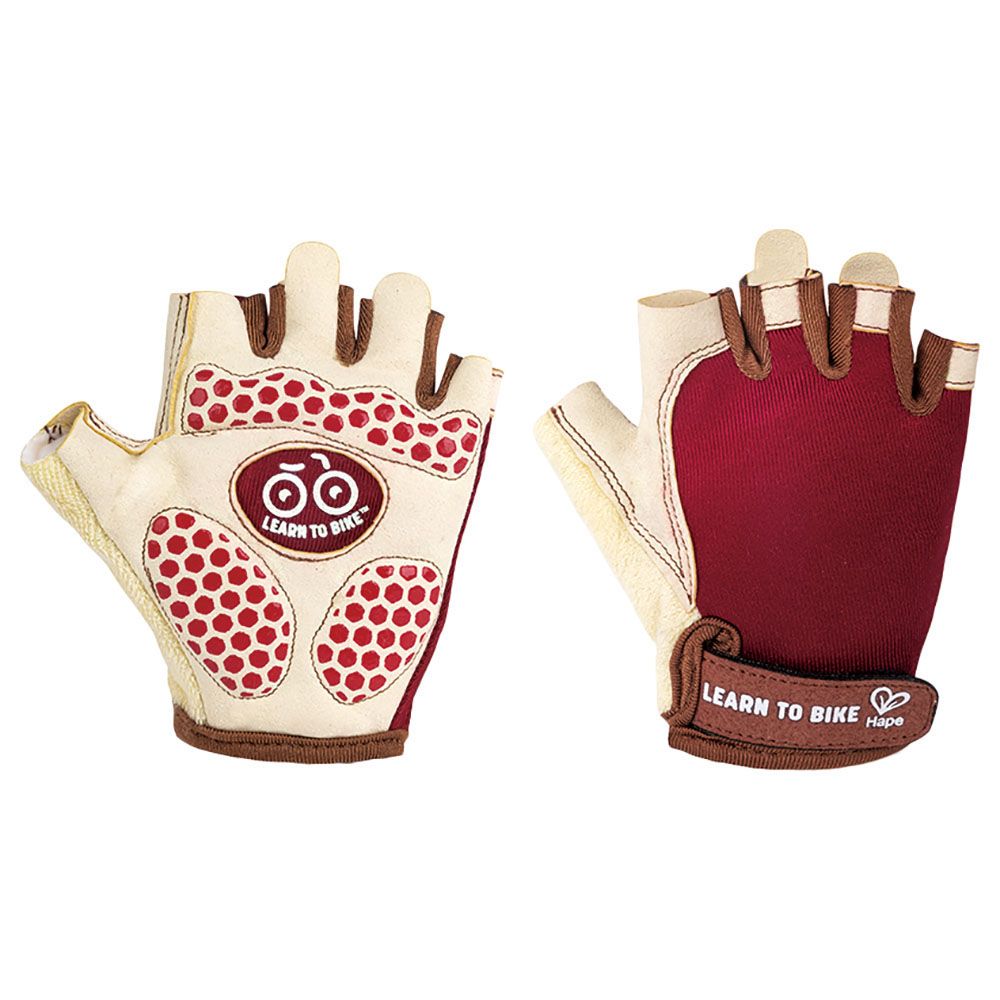 Hape - Sporty Kids Gloves - 3-6 years - Red