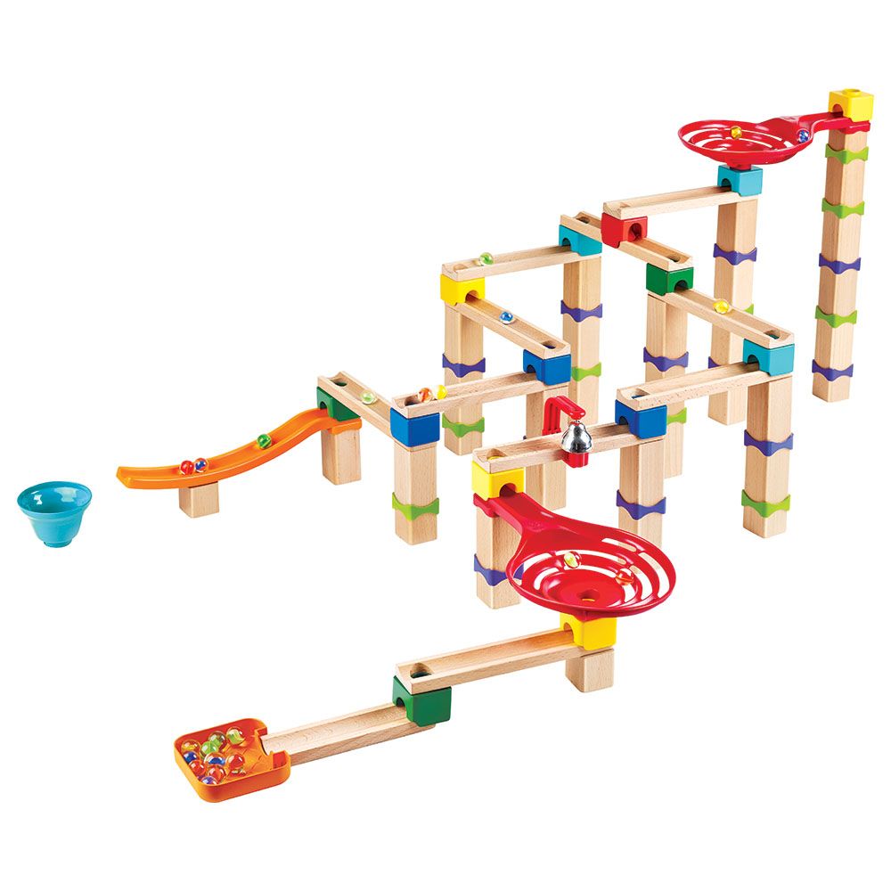 Hape - Tricks N Twists Marble Track 129Pcs