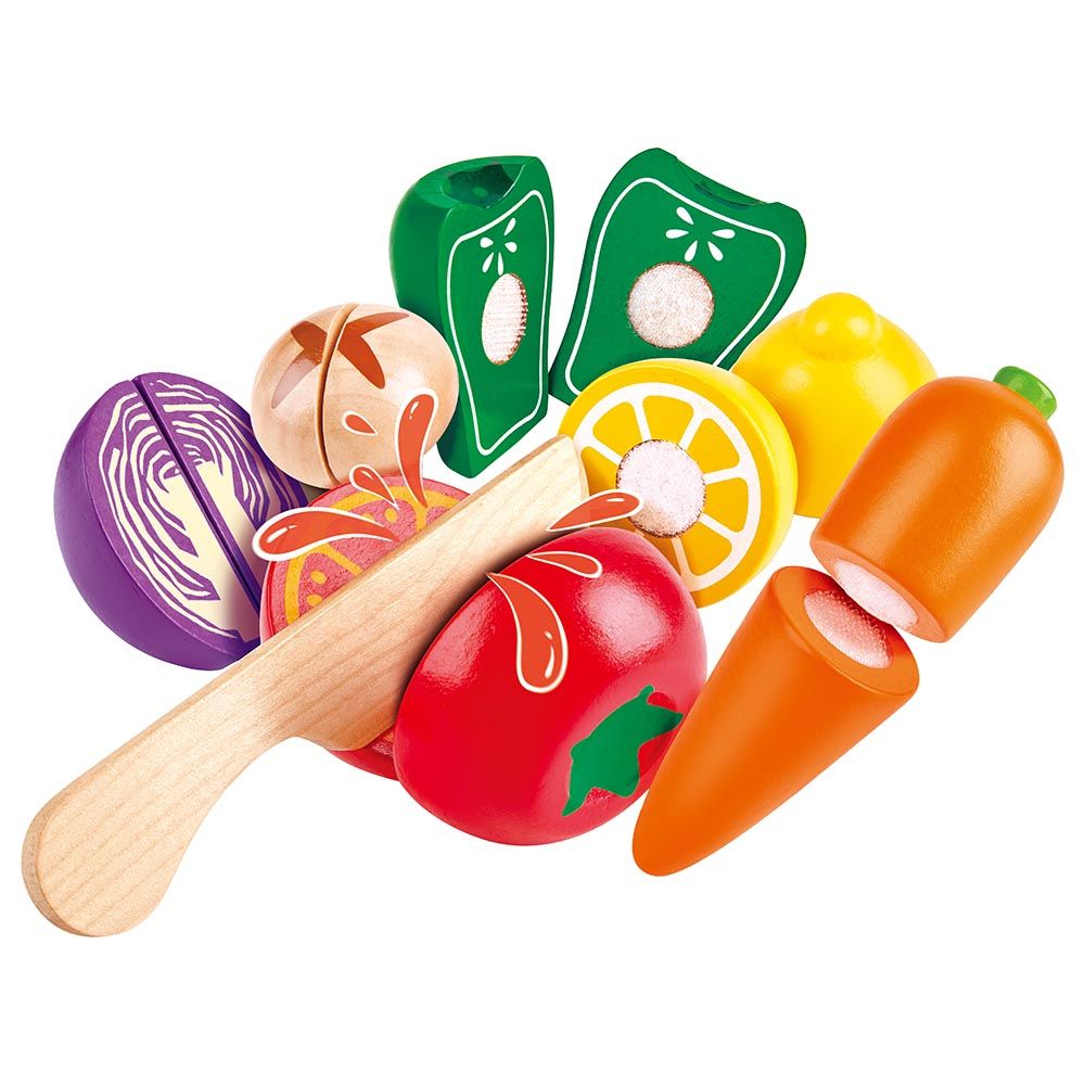 Hape - Farm Shop Playset - Vegetables