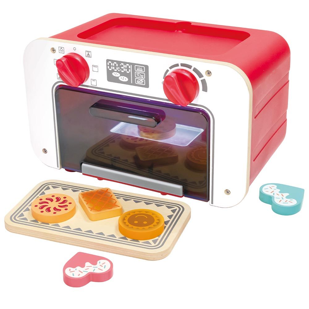 Hape - My Baking Oven W/ Magic Cookies Set - 8pcs