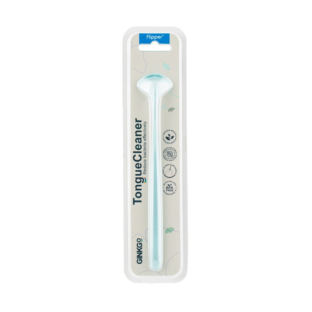 Flipper - Ginkgo Tongue Cleaner - Icy Blue