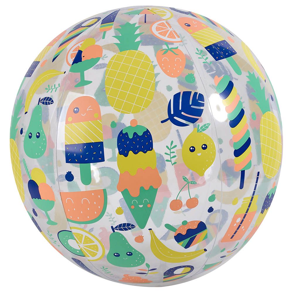 Eurekakids - Inflatable Ball Sports Outdoor Beach Toy