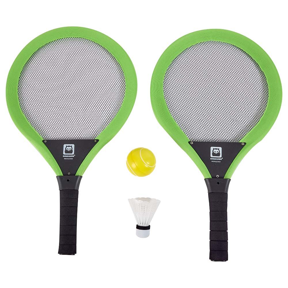 Eurekakids - Kids Cloth Racquets Badminton Set