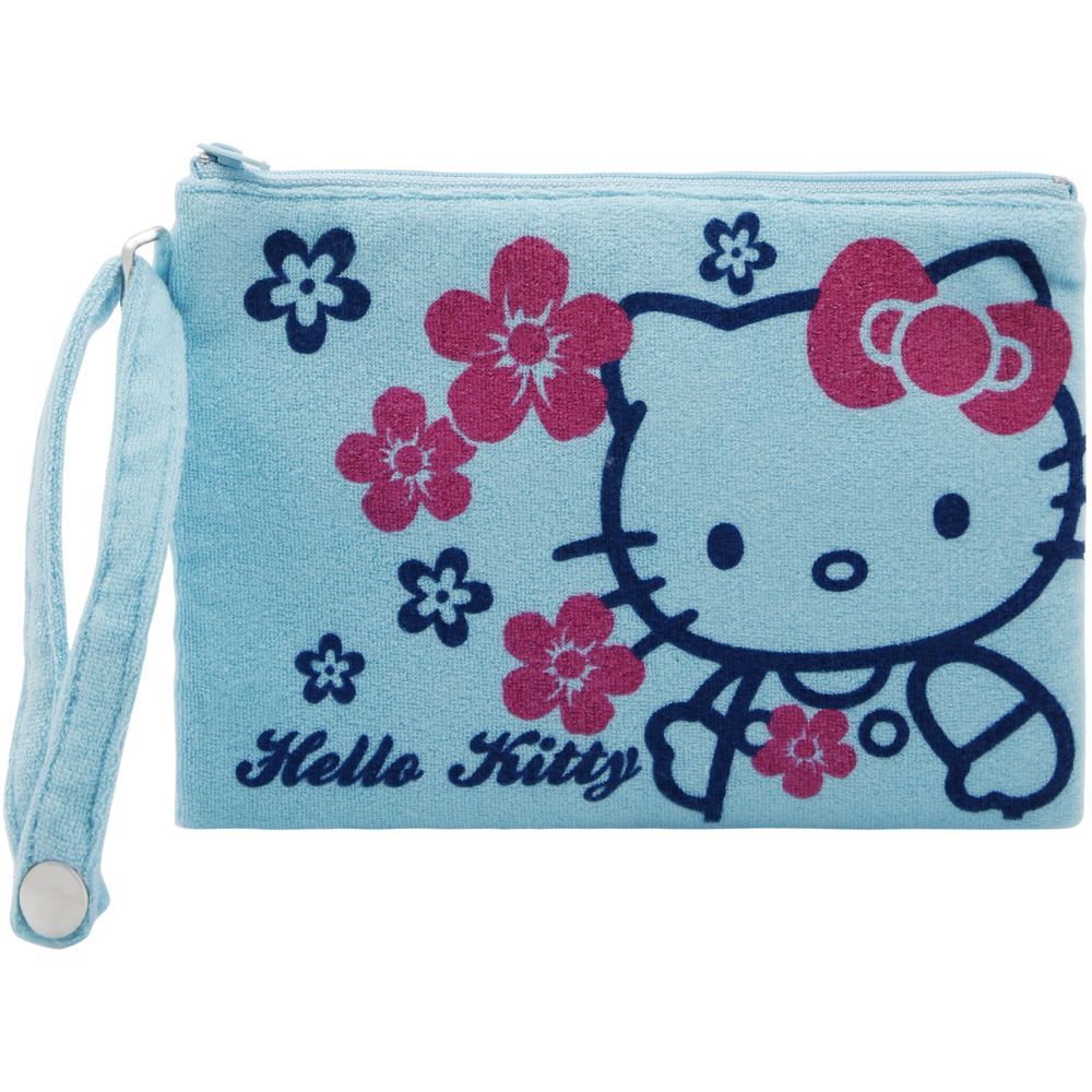 Hello Kitty - Pile Flat Pouch iPad Mini Case - Cyan