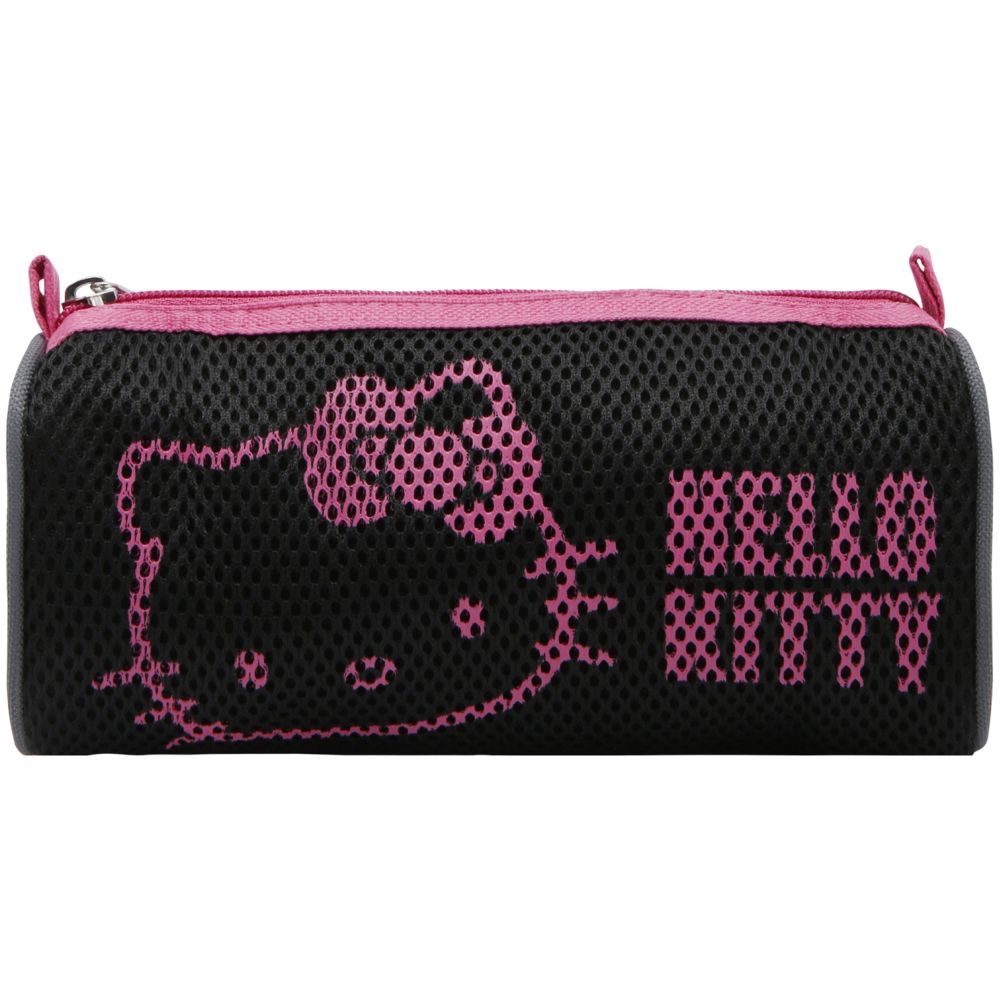 Hello Kitty - Mesh Pen Case - Black