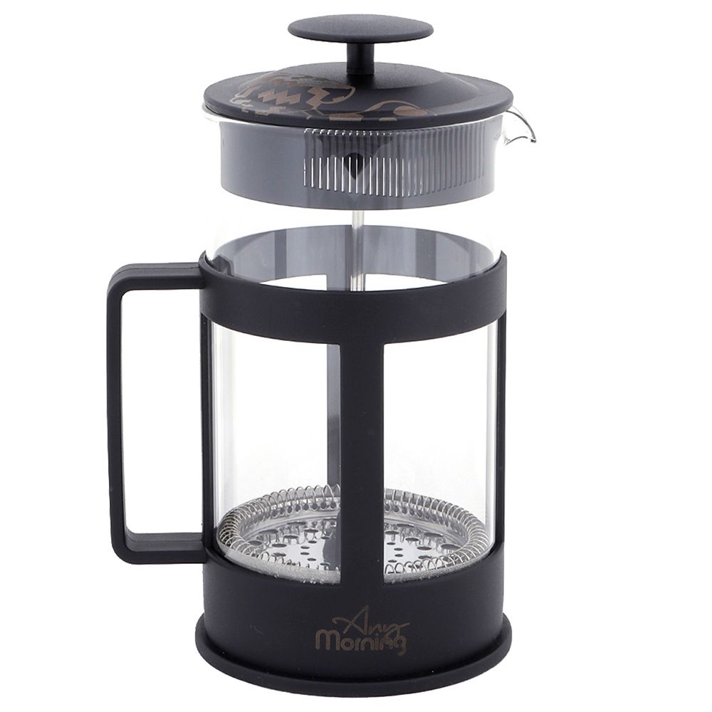 Any Morning - FY04 French Press Coffee and Tea Maker 800ml - Black