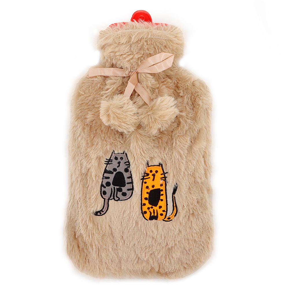 BiggDesign - Plush Hot Water Bag - Beige