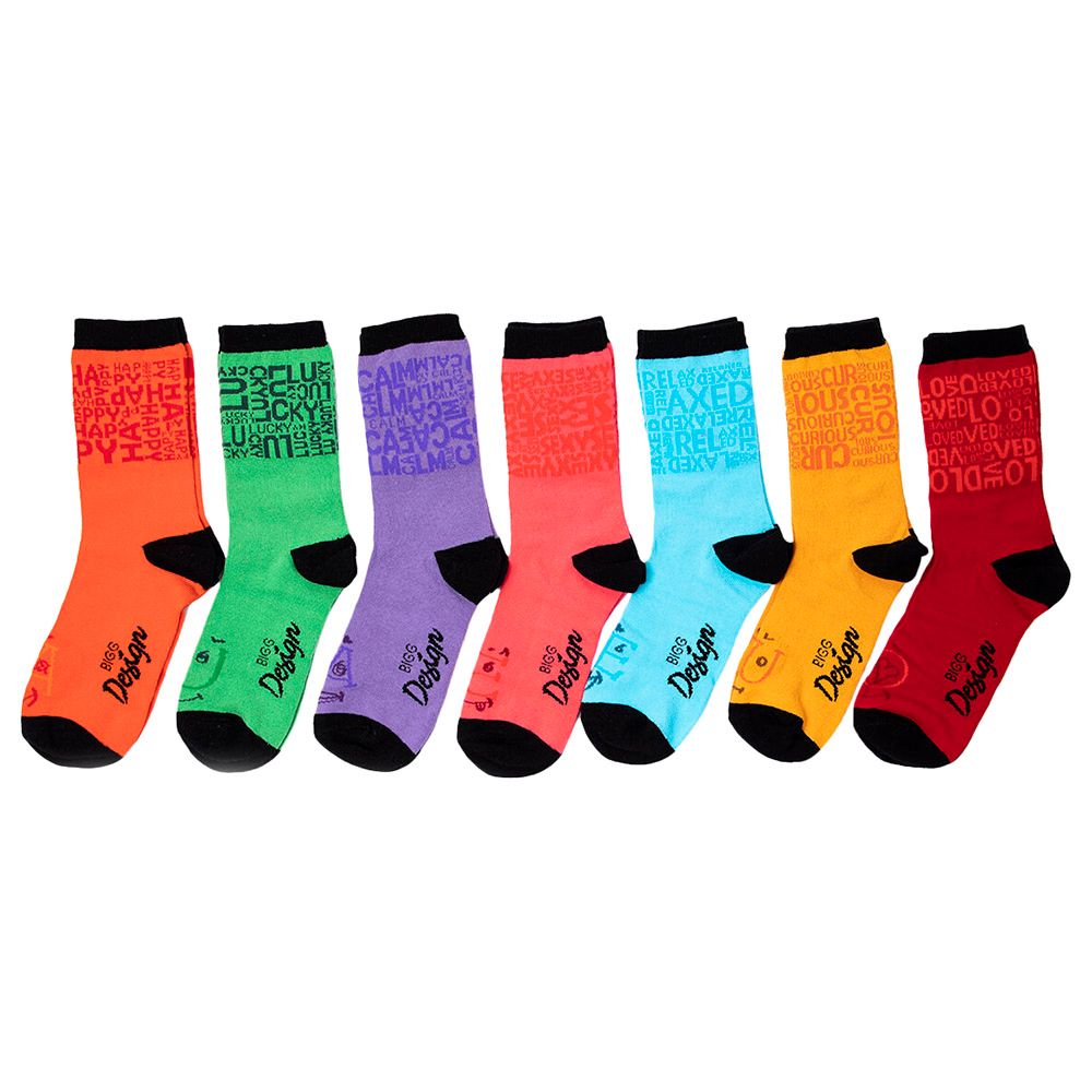 BiggDesign - Moods Up Female Socket Socks - 7pcs