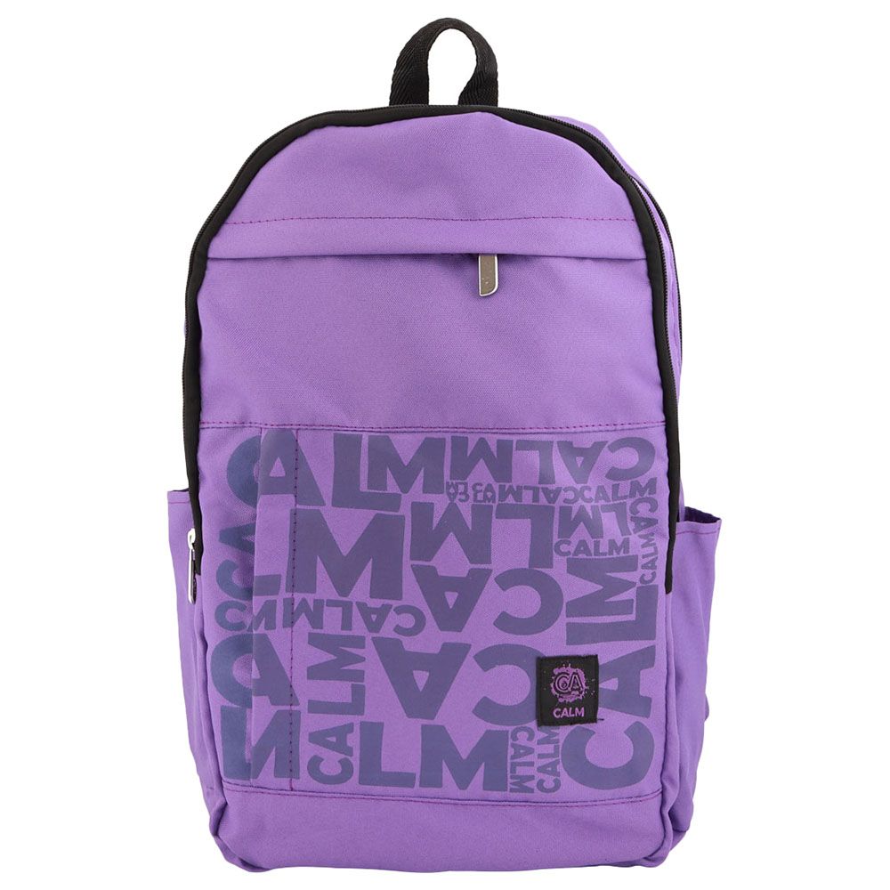 Biggdesign - Moods Up Calm Backpack - Purple - 17-Inch