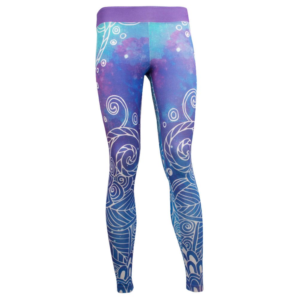 BiggYoga - Karma Tights - Blue/Purple