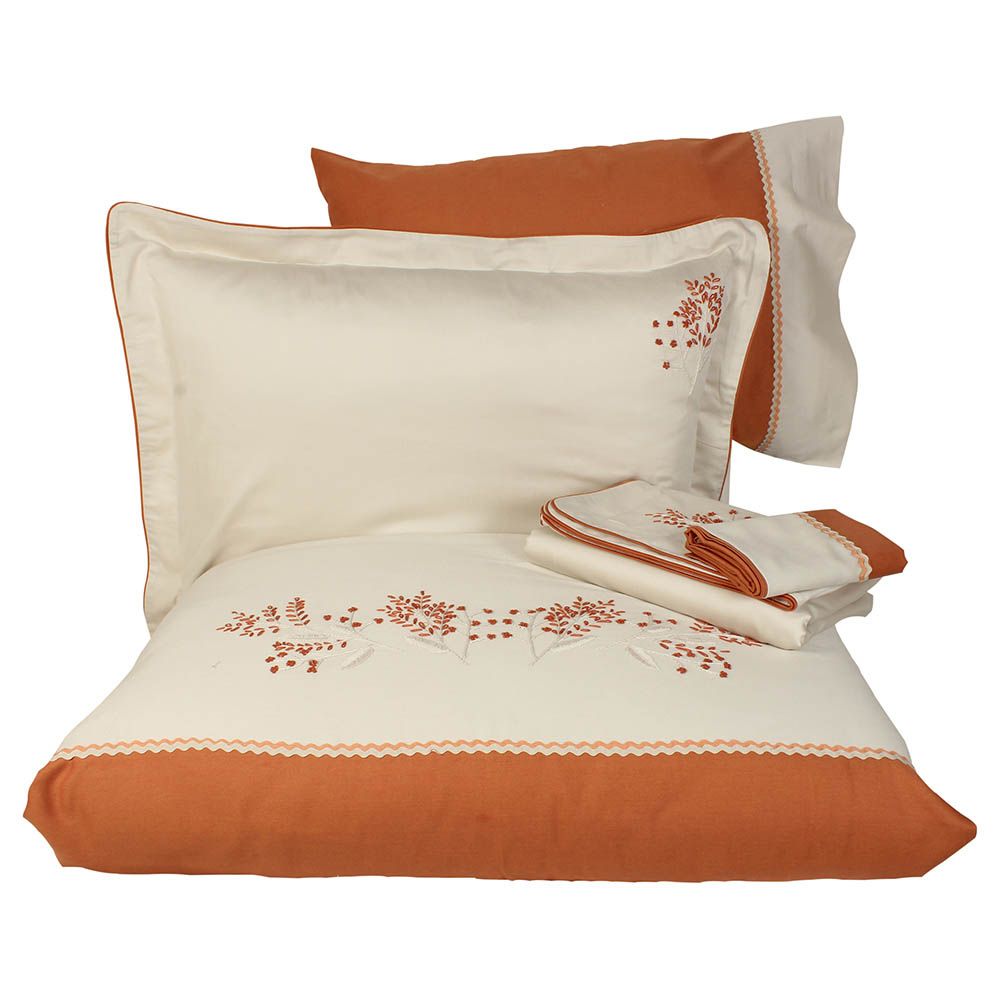 Ecocotton - Efza Double Duvet Set - Terra