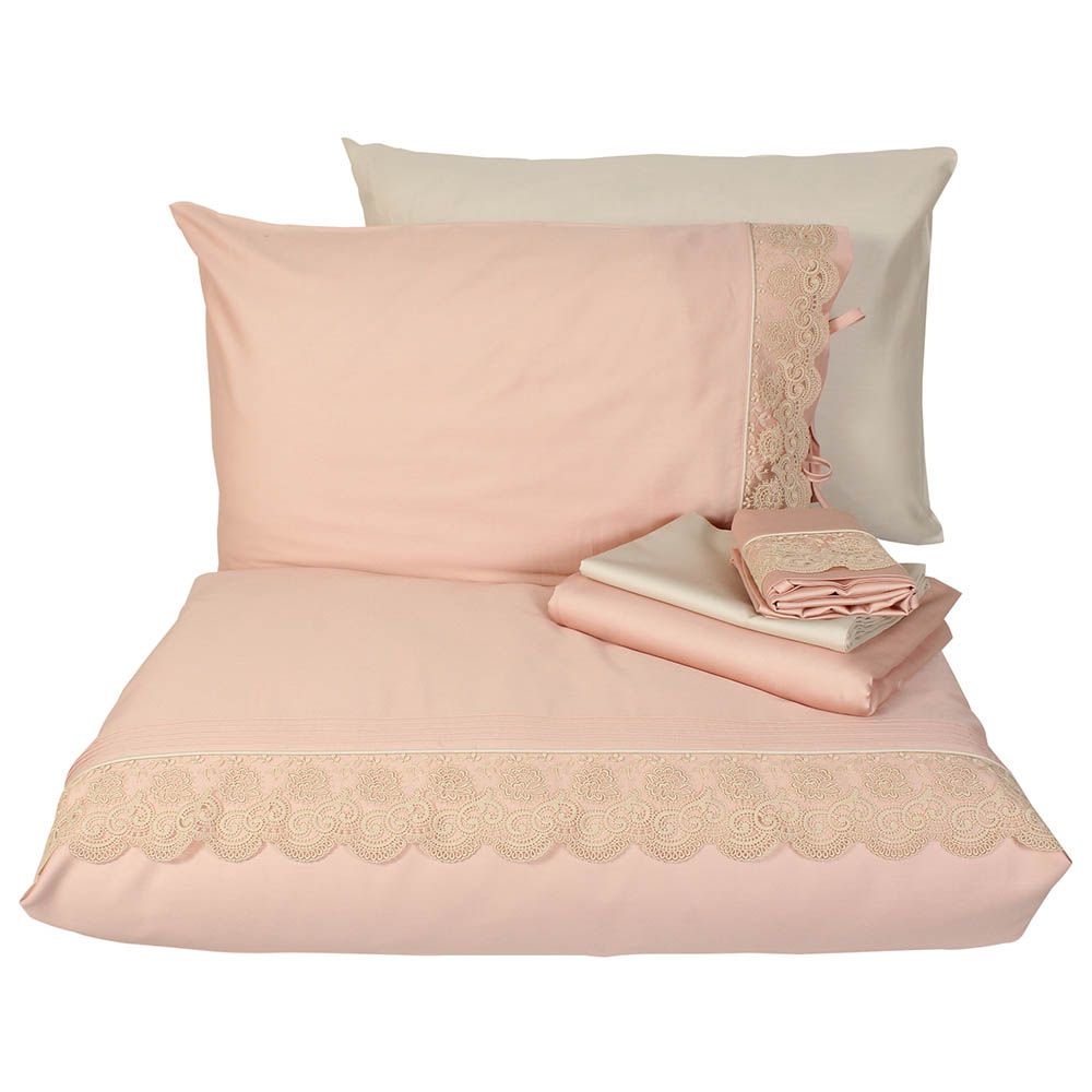 Ecocotton - Tugsen Ecolarge Duvet Set - Powder