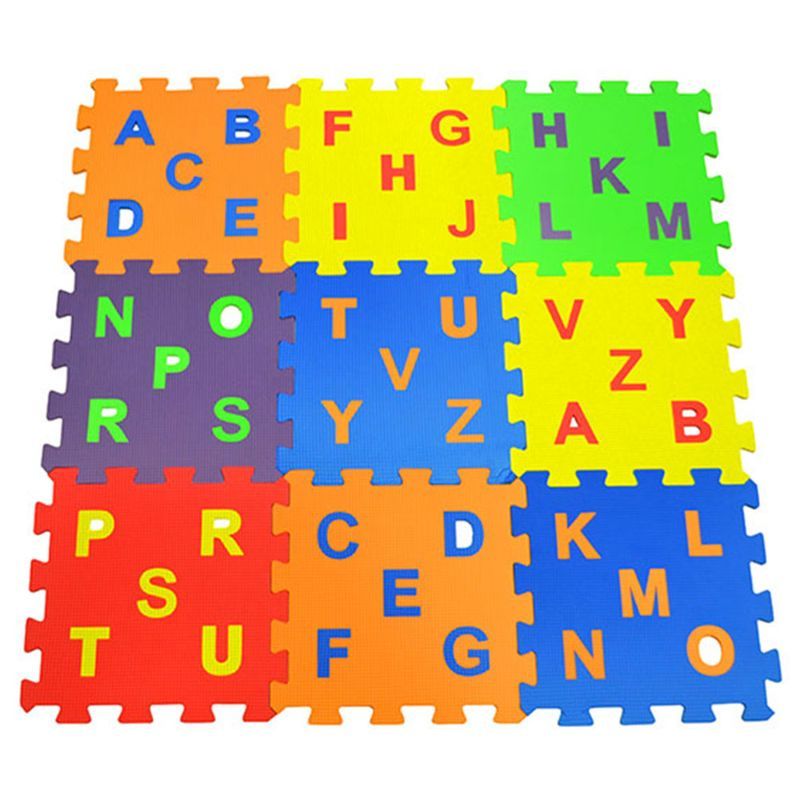 Matrax Oyuncak - Eva Puzzle Alphabets Mat