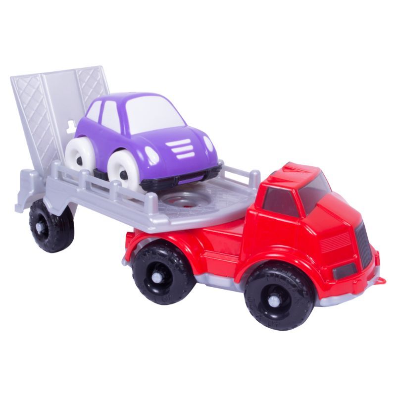 Pilsan Master Transport Truck With Purple Car