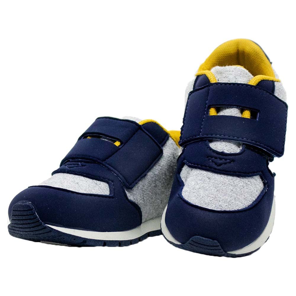 Pimpolho - Velcro Closure Sport Shoes - Navy Blue