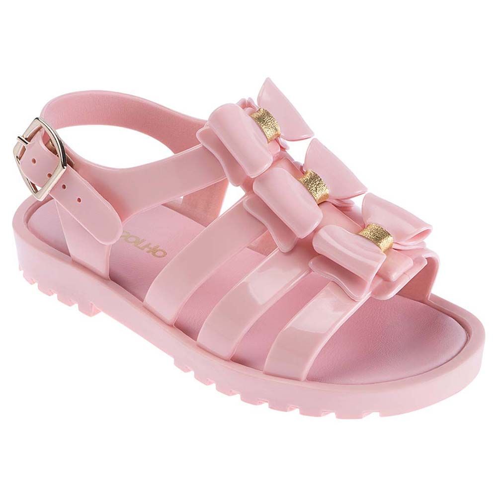 Pimpolho - Bow Strappy Sandal - Peach