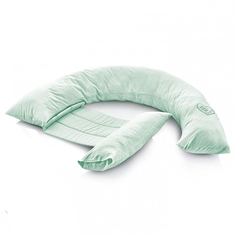 Babyjem - Back Support Pregnant and Breastfeeding Pad - Blue/Green