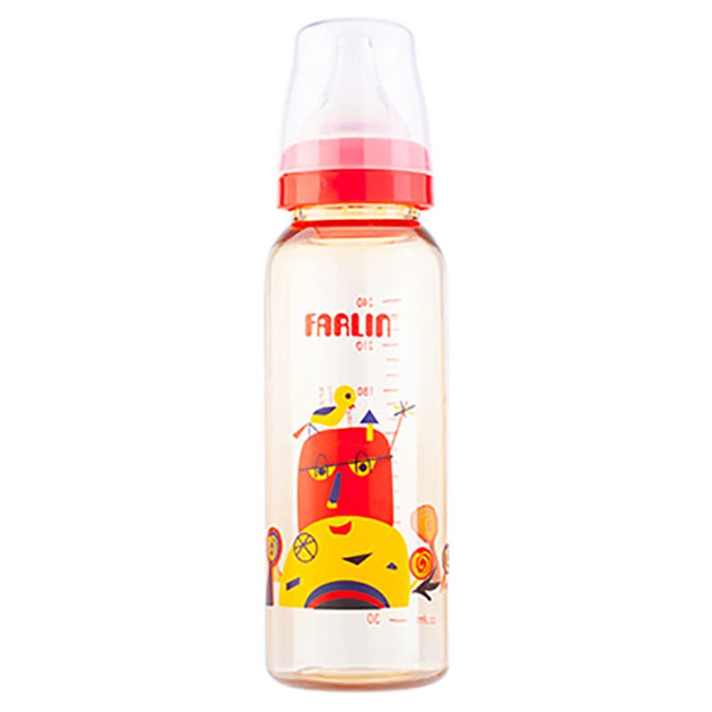 Farlin - PPSU Silky Feeding Bottle - Red